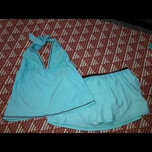 Blue Bathing suit set